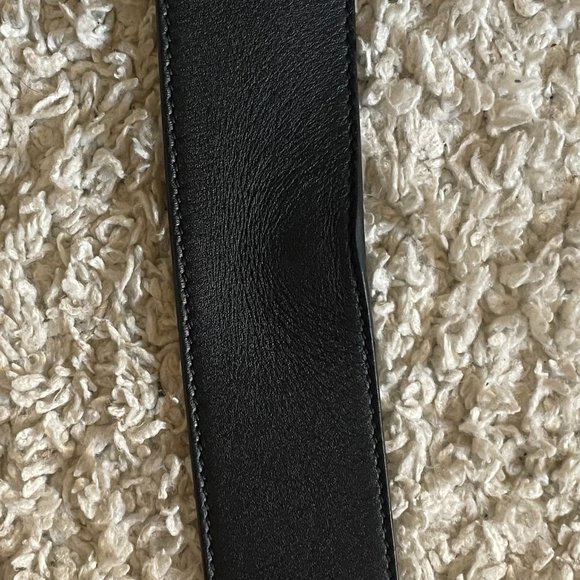 Gucci | Leather belt with Double G buckle | Size 80 by 32 - Picture 6 of 7